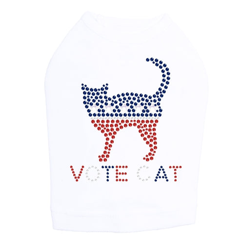 Vote Cat Dog Tank - Many Colors - Posh Puppy Boutique