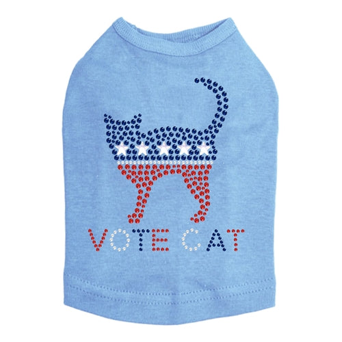 Vote Cat Dog Tank - Many Colors - Posh Puppy Boutique