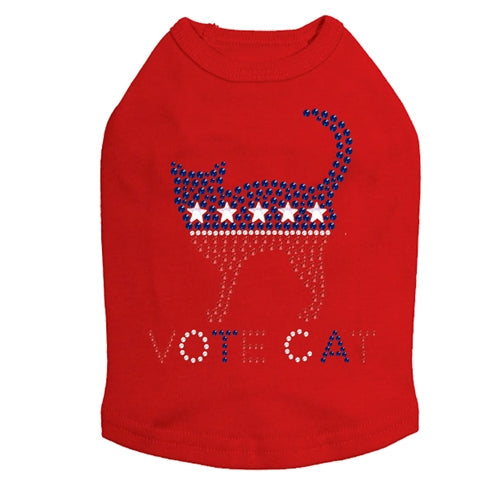 Vote Cat Dog Tank - Many Colors - Posh Puppy Boutique