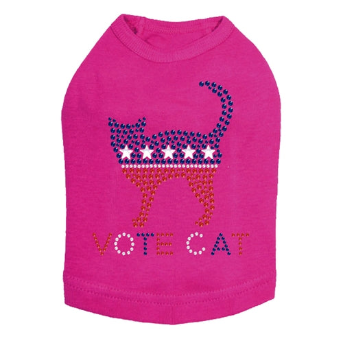 Vote Cat Dog Tank - Many Colors - Posh Puppy Boutique