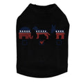 Vote Dog, Elephant, Donkey Dog Tank - Many Colors - Posh Puppy Boutique