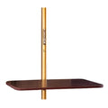Wall channel floral racks used in funeral service operations, from lynch supply