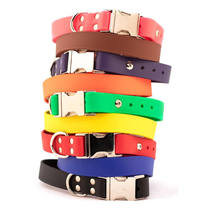 Waterproof Sparky's Choice Collars with Side Release Buckles - 9 Colors - Posh Puppy Boutique