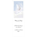 Wings of hope bookmarks used in funeral service operations, from lynch supply