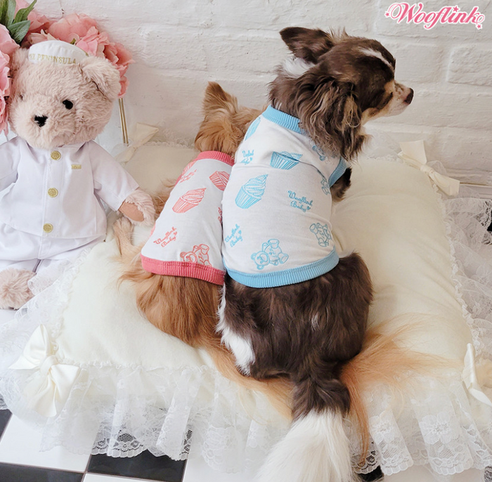 Wooflink BB Loves Cupcake Top - Watermelon