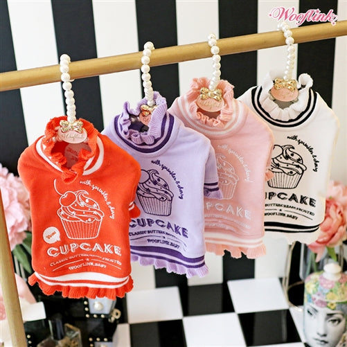 Wooflink Cupcake Sweatshirt Lavender - Posh Puppy Boutique