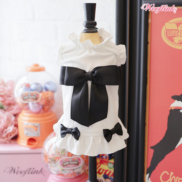 Wooflink Feeling Fab Dress in White