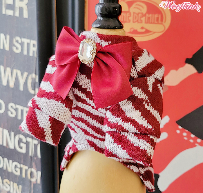 Wooflink Go Wild Sweater in Red Wine