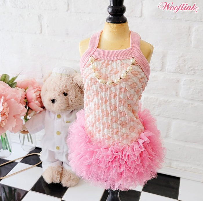 Wooflink Hey Gorgeous Girl Mini Dress - Pink - Posh Puppy Boutique
