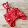 Wooflink Holiday Season Pants - Red - Posh Puppy Boutique