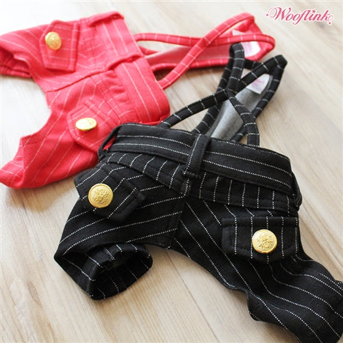 Wooflink Holiday Season Pants - Red - Posh Puppy Boutique
