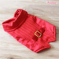 Wooflink Holiday Season Vest - Red - Posh Puppy Boutique