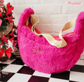 Wooflink Hug Me Bag 2 Fur in Pink