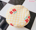 Wooflink Life is Better with Flowers Beret - Yellow - Posh Puppy Boutique