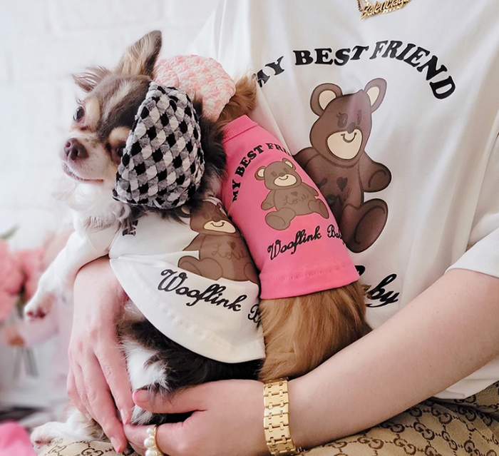 Wooflink My Best Friend T-Shirt - White