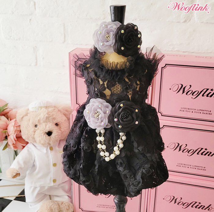 Wooflink Party Season Dress - Black