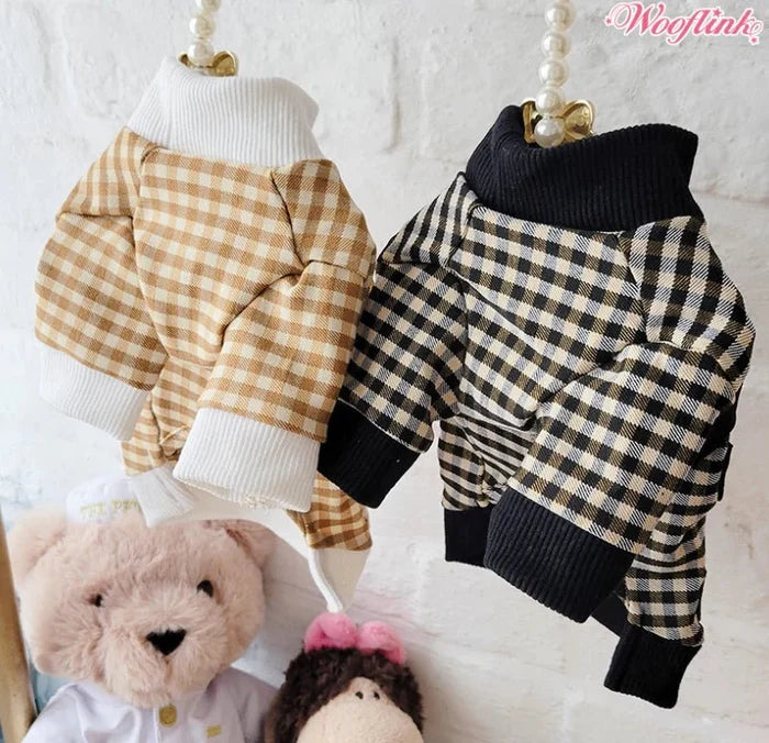 Wooflink Posh Boy Cardigan - Caramel - Posh Puppy Boutique