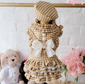 Wooflink Posh Girl Dress - Caramel