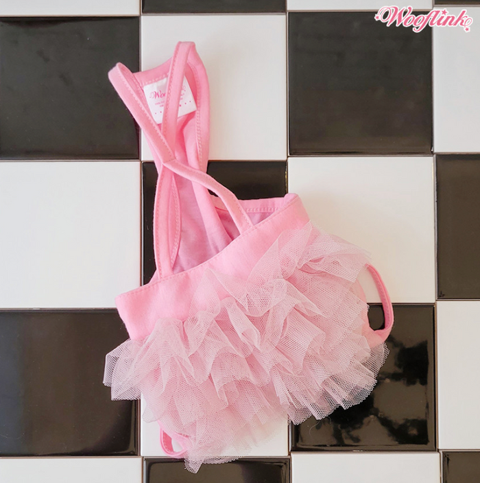 Wooflink Tulle Shorts - Pink
