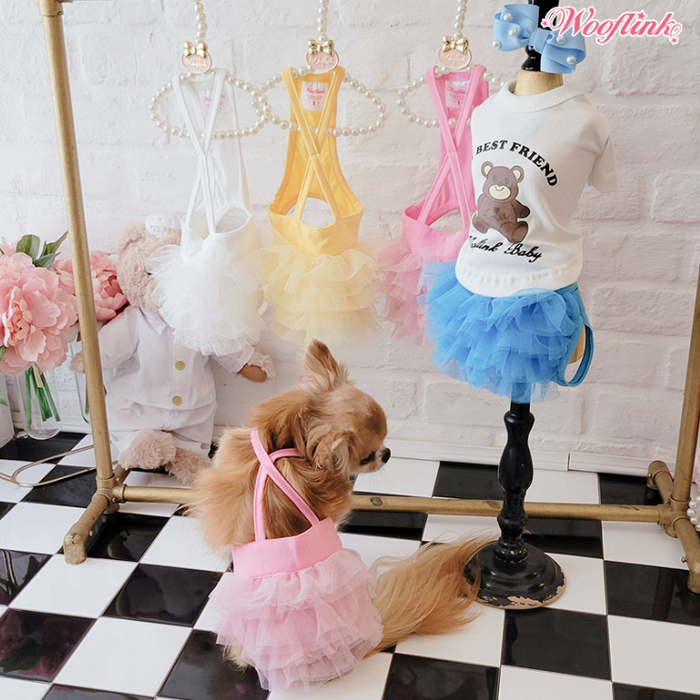 Wooflink Tulle Shorts - Pink