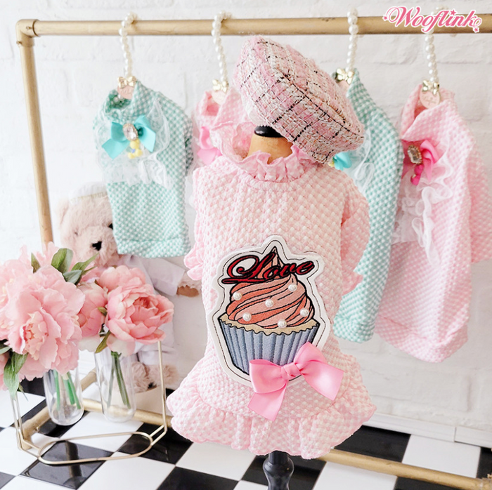 Wooflink You Are My Cupcake Dress - Pink