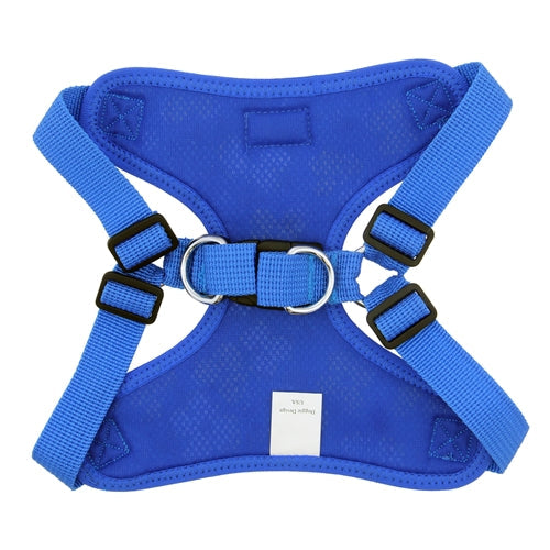 Wrap and Snap Choke Free Dog Harness - Cobalt Blue - Posh Puppy Boutique