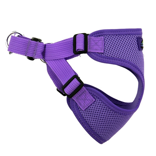 Wrap and Snap Choke Free Dog Harness - Paisley Purple - Posh Puppy Boutique