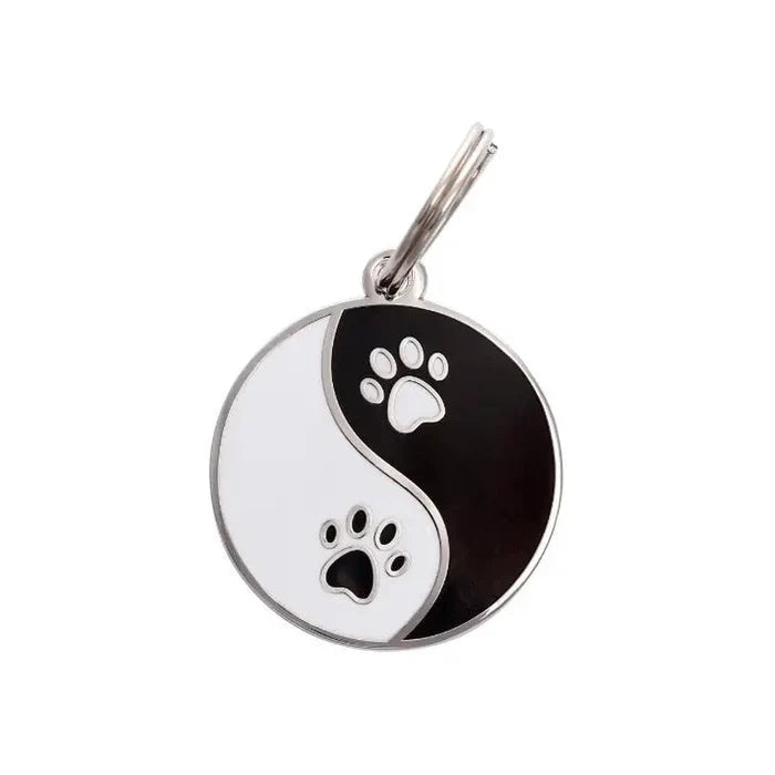 Yin Yang Pet ID Tag - Posh Puppy Boutique