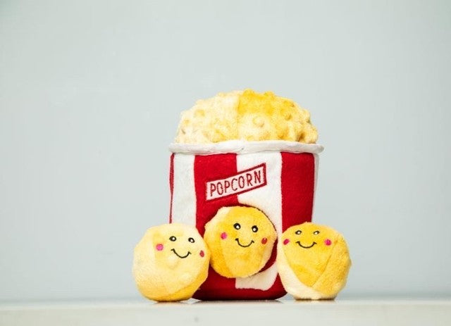 Zippy Paws Popcorn Bucket Food Buddies Burrow - Posh Puppy Boutique